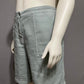 Poetry Sage Green Casual Fit 100% Linen Walking Shorts Sz-14