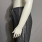 DKNY Women’s Silver Linen Blend Drawsting Casual Pants Sz-Large