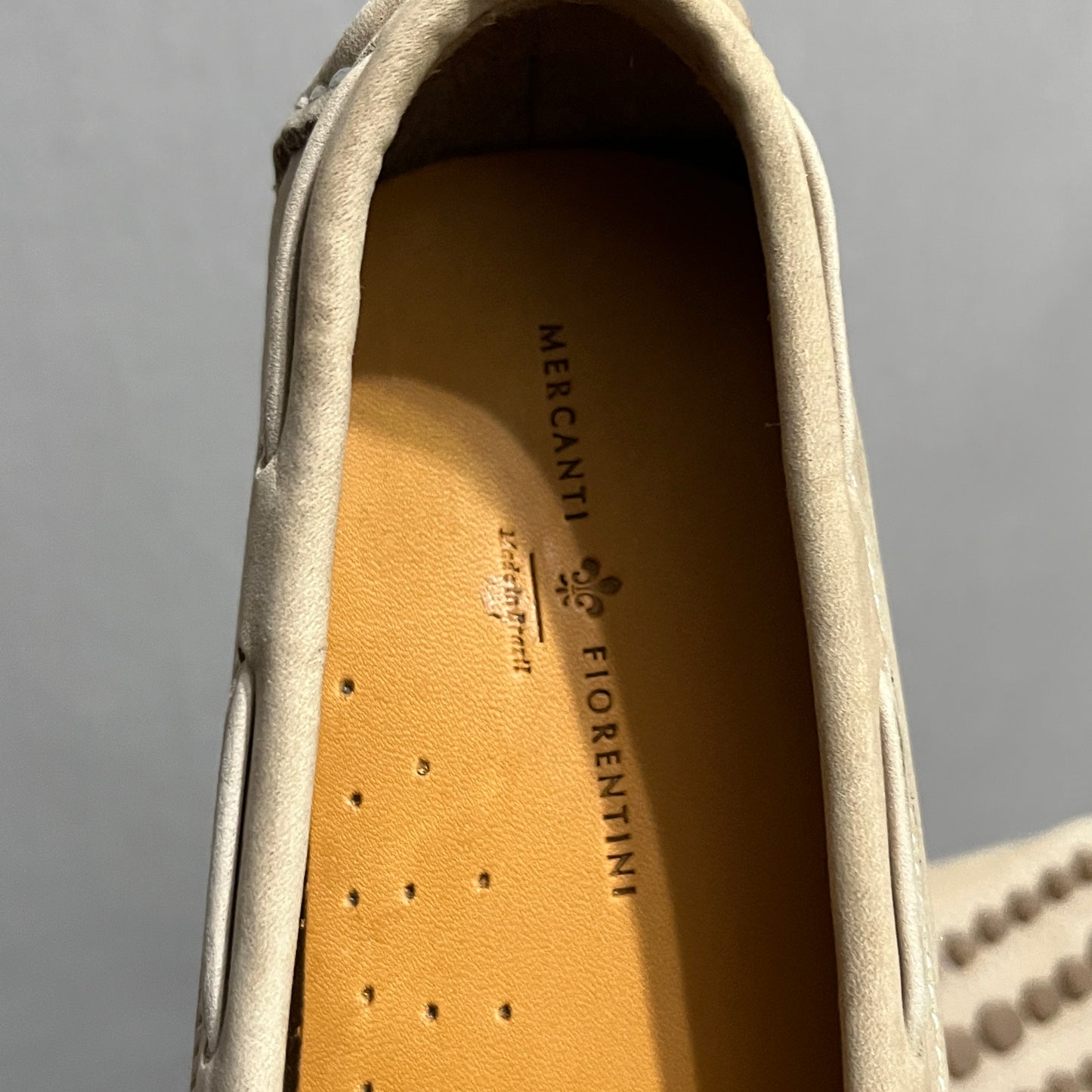 Mercanti Fiorentini Loafers Womens 8 B Moc Toe Driving Shoes Moccasins Brazil