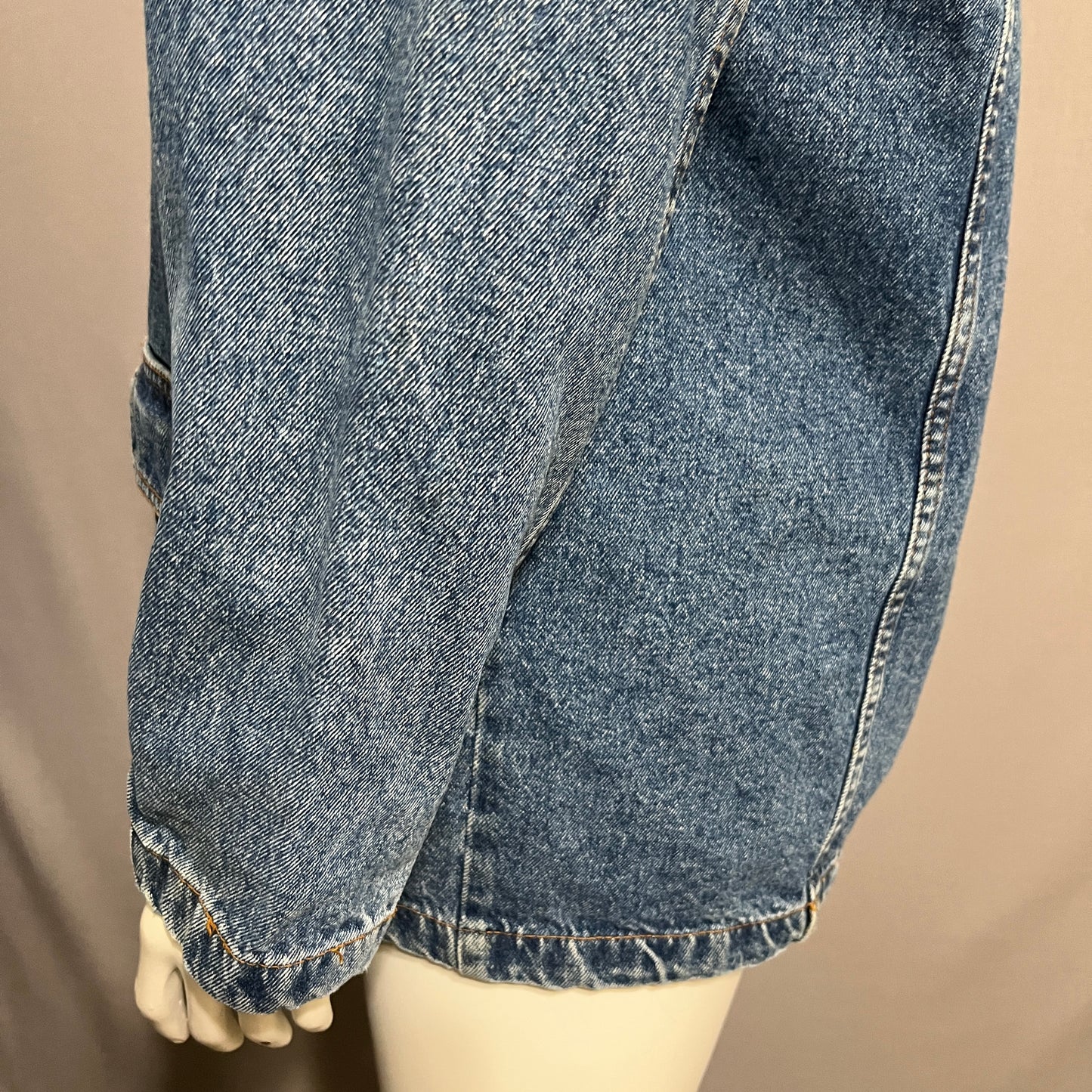 Bill Blass Blue Denim Jean Jacket