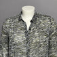 Christopher & Banks Zebra Pattern Top