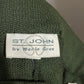 St. John Green Santana Knit Pleated Pants Sz-12