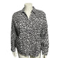 Chico's Monochrome Animal Print Top Sz-XL