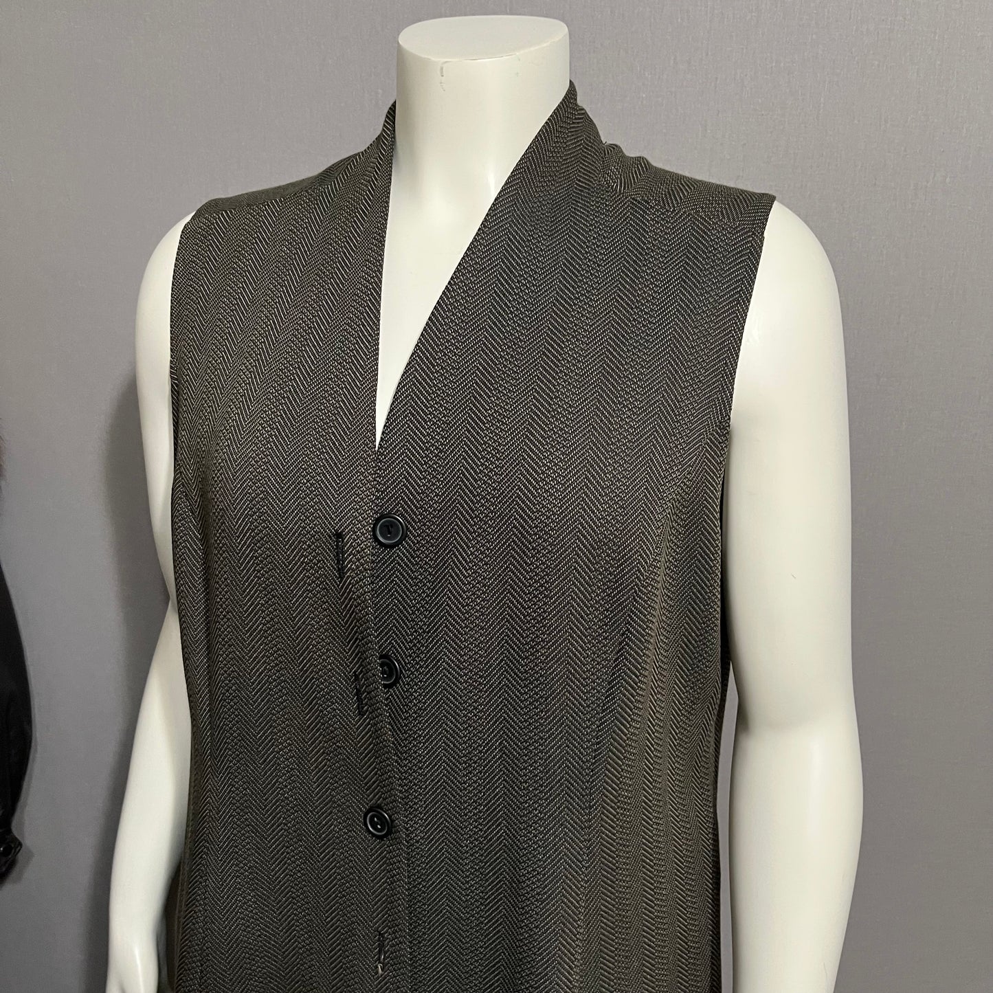 Worthington Herringbone Dress/Duster Sz-18