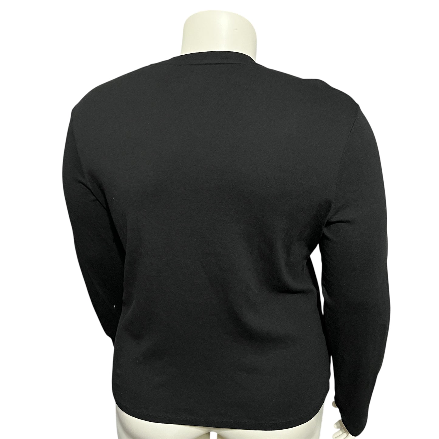 Cherokee Classic Black Cotton Top XXL