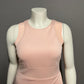 Calvin Klein Pink Scuba Cocktail Asymmetrical Sheath Dress Sz-10