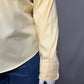 George Pale Yellow Women’s Button Front Cotton Shirt Sz-XL
