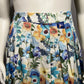 Talbots Cotton Floral Pleated Casual Knee Length Skirt Sz-10P