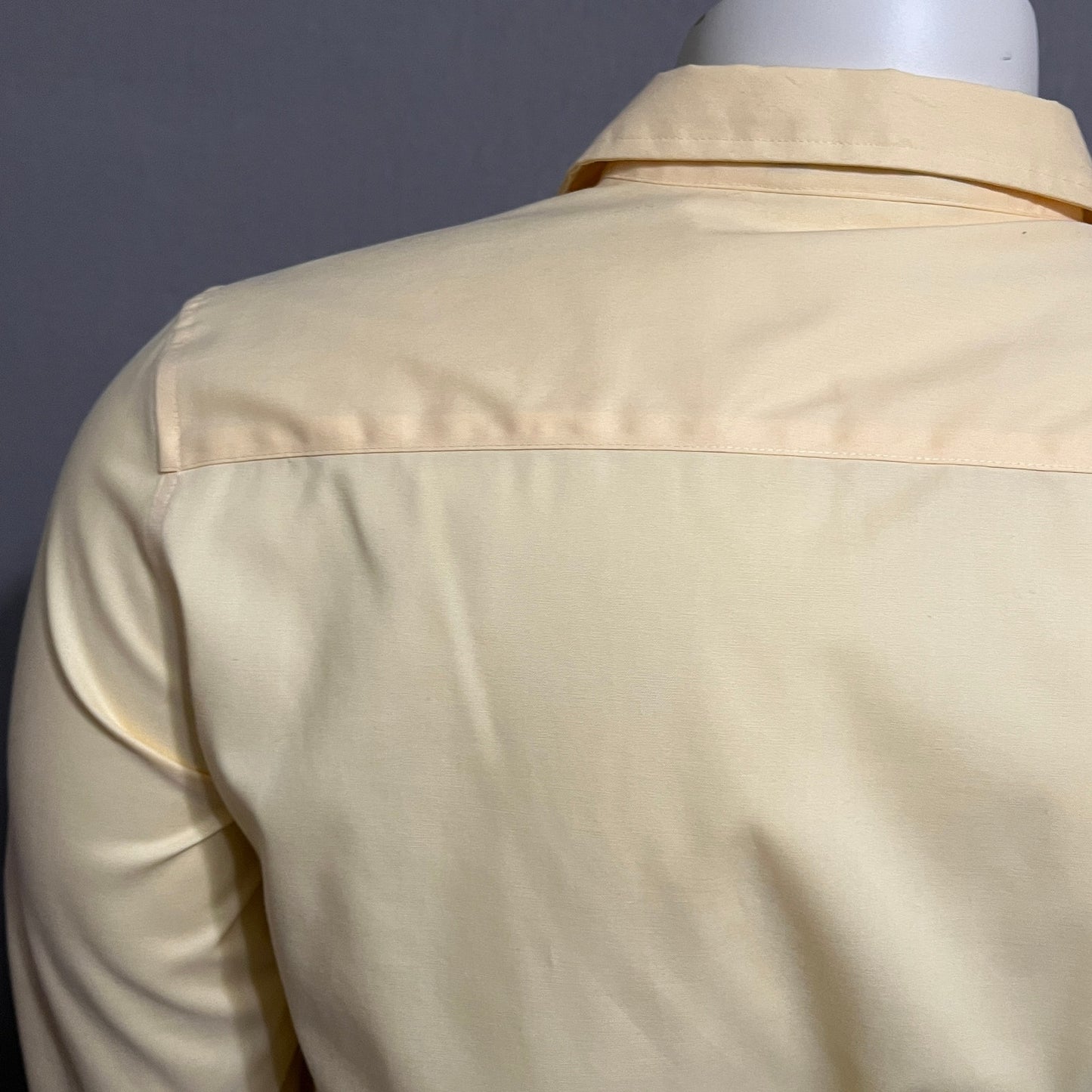 George Pale Yellow Women’s Button Front Cotton Shirt Sz-XL