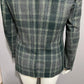 Chadwicks Green Plaid Wool Blend Blazer Sz-12