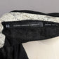 Clever Carriage Company Black and White Lace Wool Silk Scarf