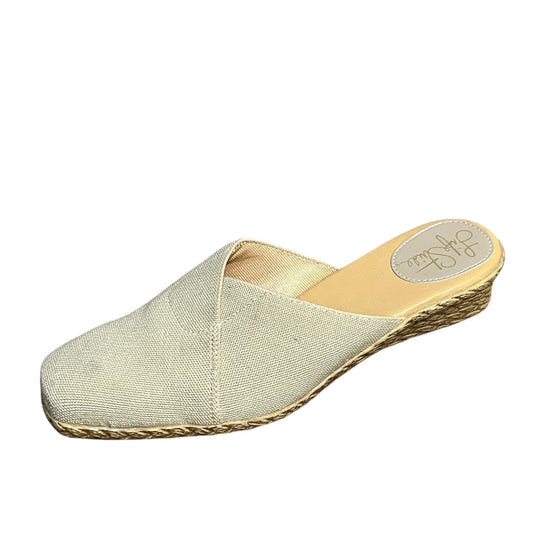 Life Stride Cream Slip-On Mules