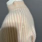 Vintage Women’s Striped Sweater Lambswool Rabbit Hair Sweater Sz-Medium