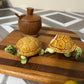 Norcrest 2 Piece Japan Ceramic Turtles Salt & Pepper Shaker