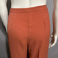 Bar lll Rust Orange Flowy Trouser Dressy Pants Sz-12