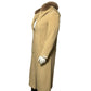 Liz Claiborne Camel Wool Cashmere Blend With Hood Longline Winter Coat Sz-12