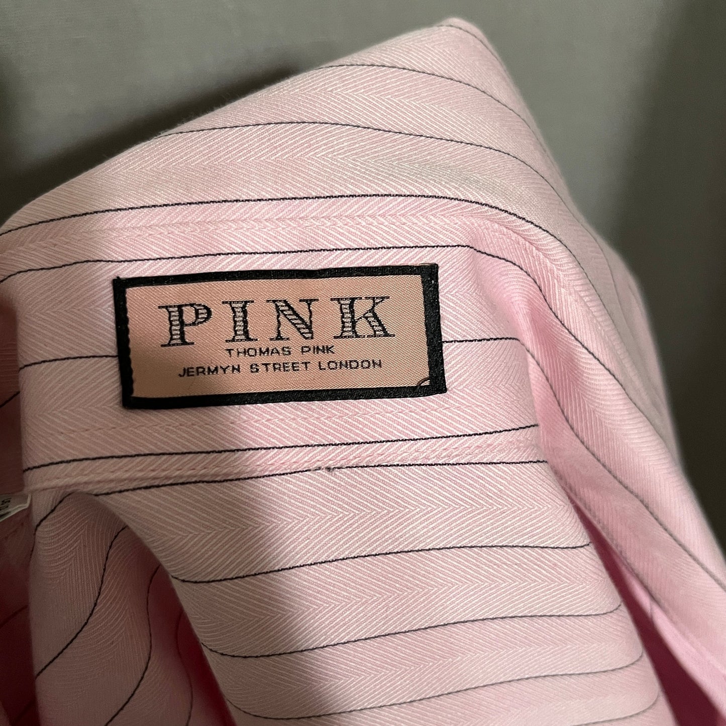 Thomas Pink Women’s Striped Cotton Shirt Long Sleeve Sz-10