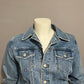 Boston Proper Denim 100% Cotton Cropped Jacket Sz-12