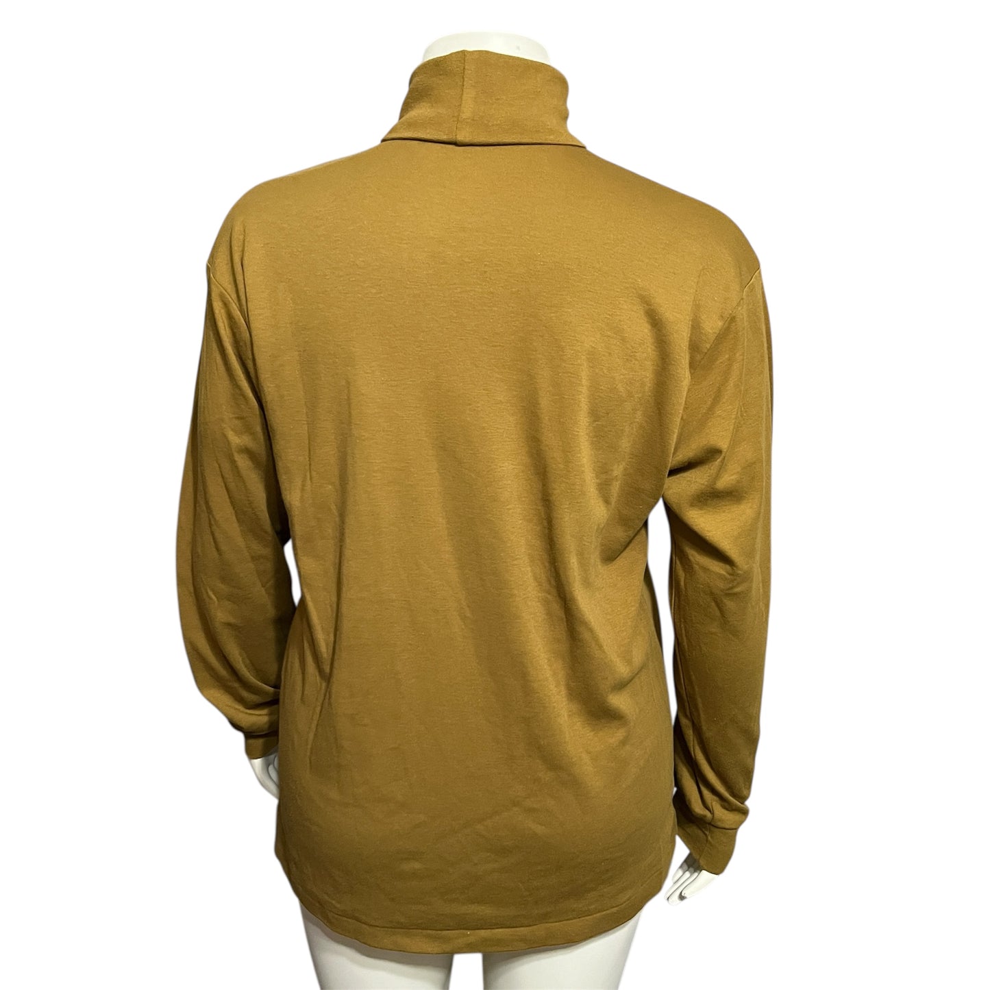 GAP Golden Brown Cotton Turtleneck Sz-Medium