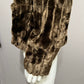 Esprit Chocolate Brown Faux Fur Jacket Sz-Small