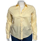 George Pale Yellow Women’s Button Front Cotton Shirt Sz-XL