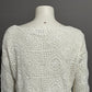 JL Studio Crochet Womens Cotton Boho Flared Sleeve Sweater Sz-Xtra Large