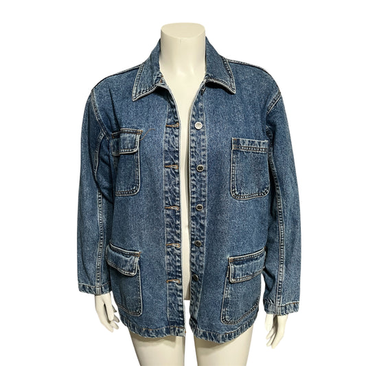 Bill Blass Blue Denim Jean Jacket