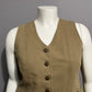 The Territory Ahead Khaki Cotton Vest