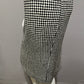 Carlisle Houndstooth Pencil Knee Length Wool Skirt Sz-6