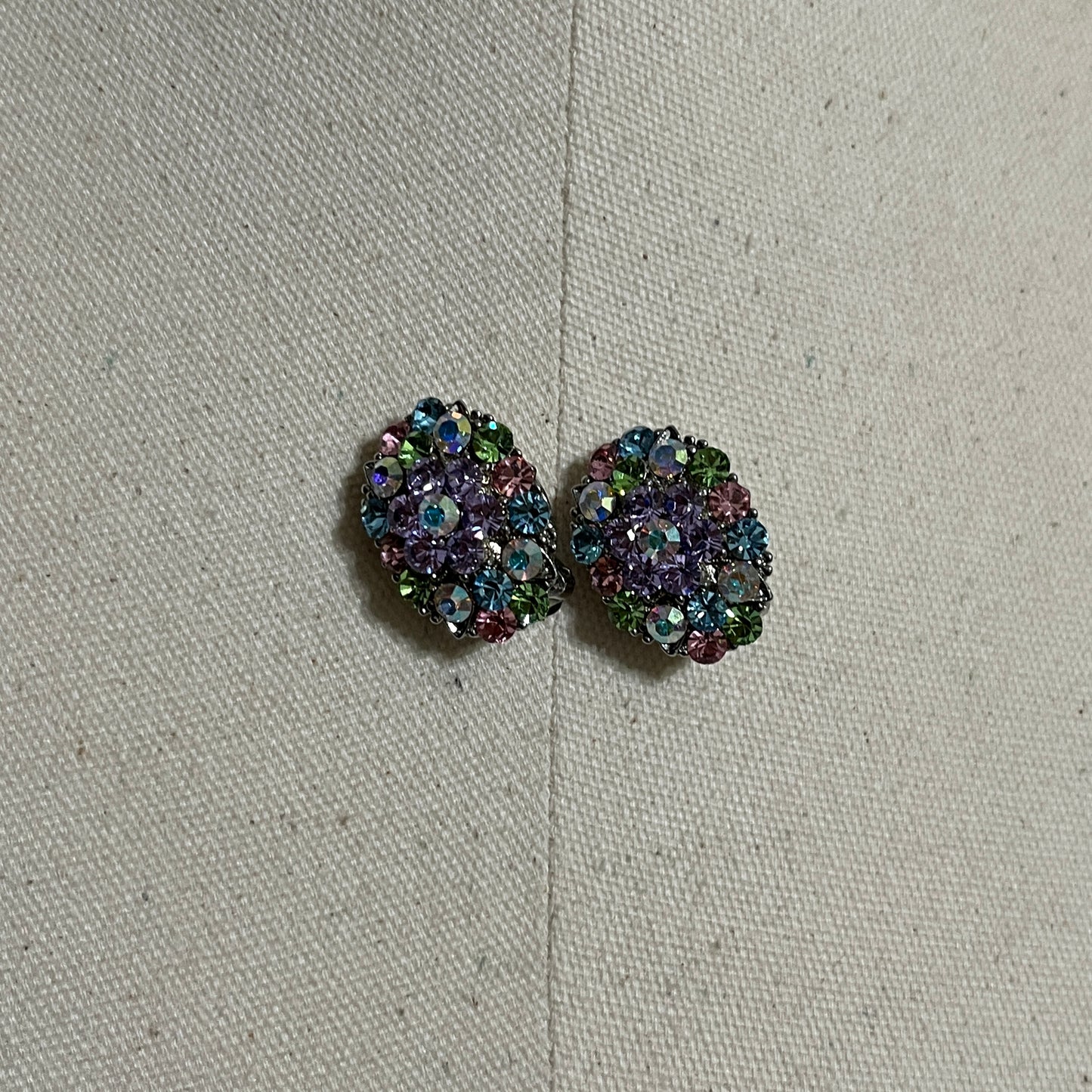 Elegant Multicolor Crystal Earrings