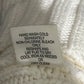 W by Worth Cotton Cream Balloon Sleeve Sweater Sz-Small