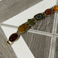 Fall Themed Autumn Multi-Stone Jeweled Bracelet