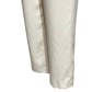 Lauren Ralph Lauren Cream 100% Silk Wide Leg Trousers Sz-12