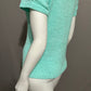 Coldwater Creek Mint Green Lightweight Short Sleeve Sweater Sz-Small