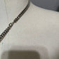 Silver With Blue Long Chain Pendant Necklace