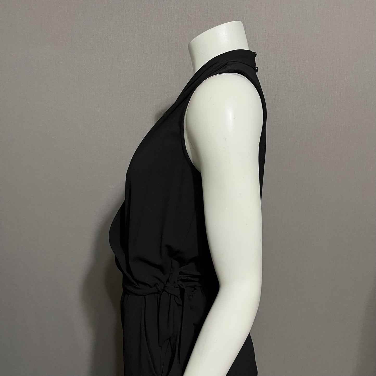 Banana Republic Black Sleeveless Jumpsuit Sz-6