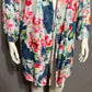 Plum Pretty Sugar Floral Open Front Robe Size Small/Medium