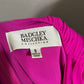 Badgley Mischka Women’s Special Occasion 100% Silk Fushia Pink Dress Sz-8