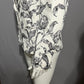 Nine West Cream Floral Cotton With Stretch One Button Blazer Sz-14