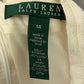 Lauren Ralph Lauren White 100% Linen Dress Sz-14