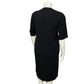 Calvin Klein Women’s Black Shift Dress 100% Wool Career Sz-Medium/Lg