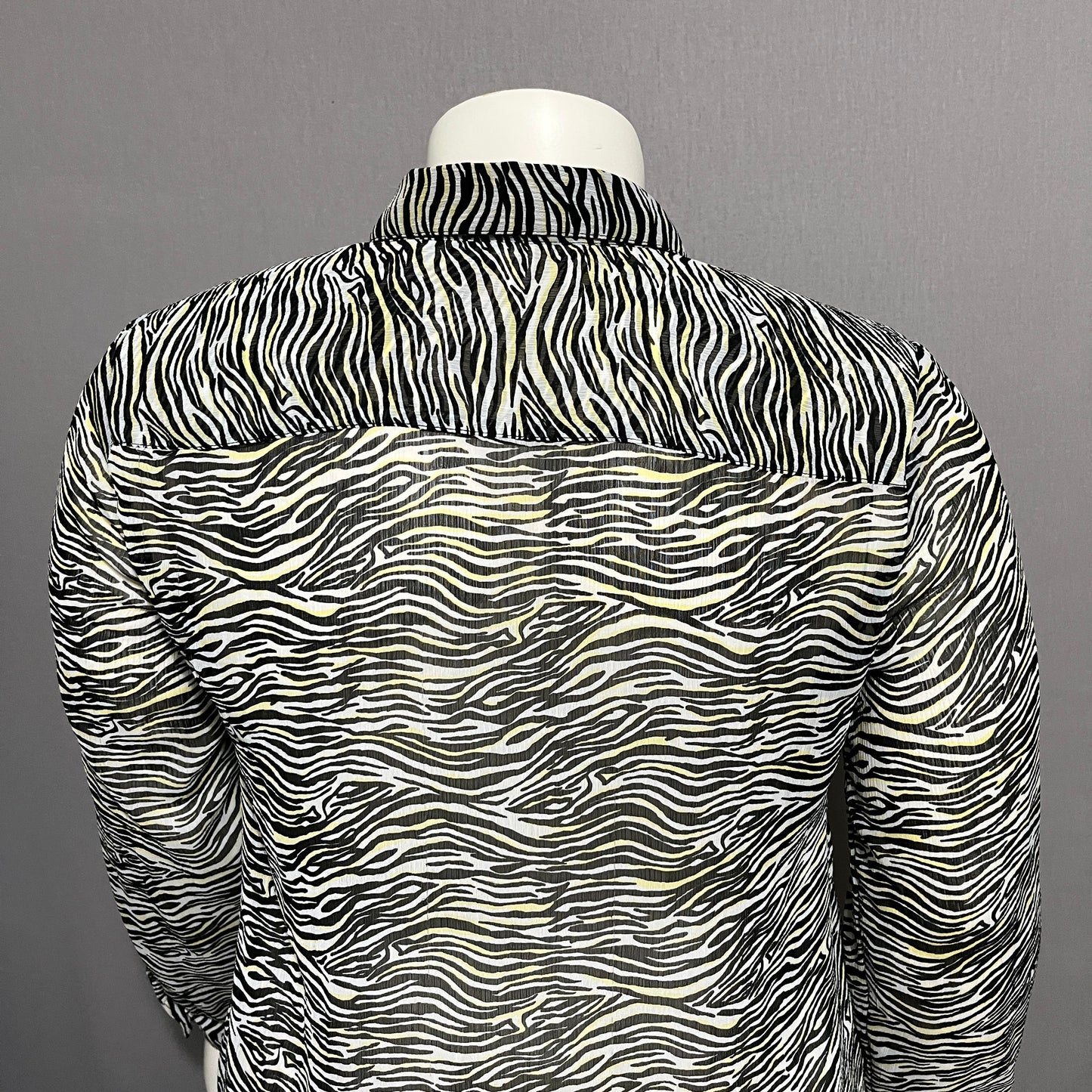 Christopher & Banks Zebra Pattern Top