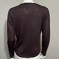 Jones Wear Burgundy Cheetah Print Cardigan Sweater Sz-Small