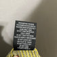 Foil Cozy Mustard Gray Ribbed Mock Neck Sweater Sz-Large
