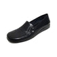 Entente Aigner Black Casual Business Square Toe Loafer Sz-7 1/2 M