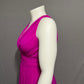 Badgley Mischka Women’s Special Occasion 100% Silk Fushia Pink Dress Sz-8