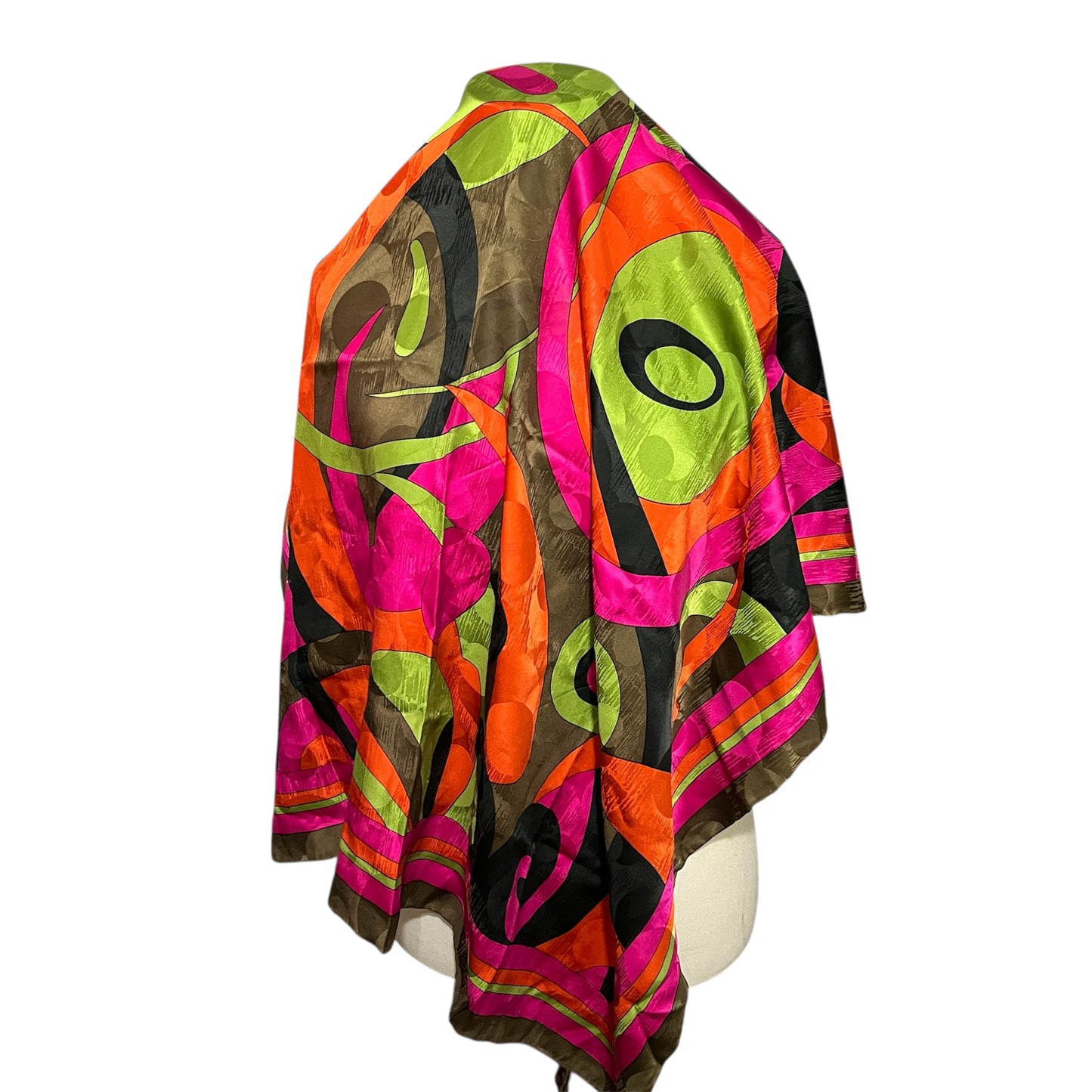 St. John Silk Multicolored Scarf