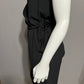 Banana Republic Black Sleeveless Jumpsuit Sz-6