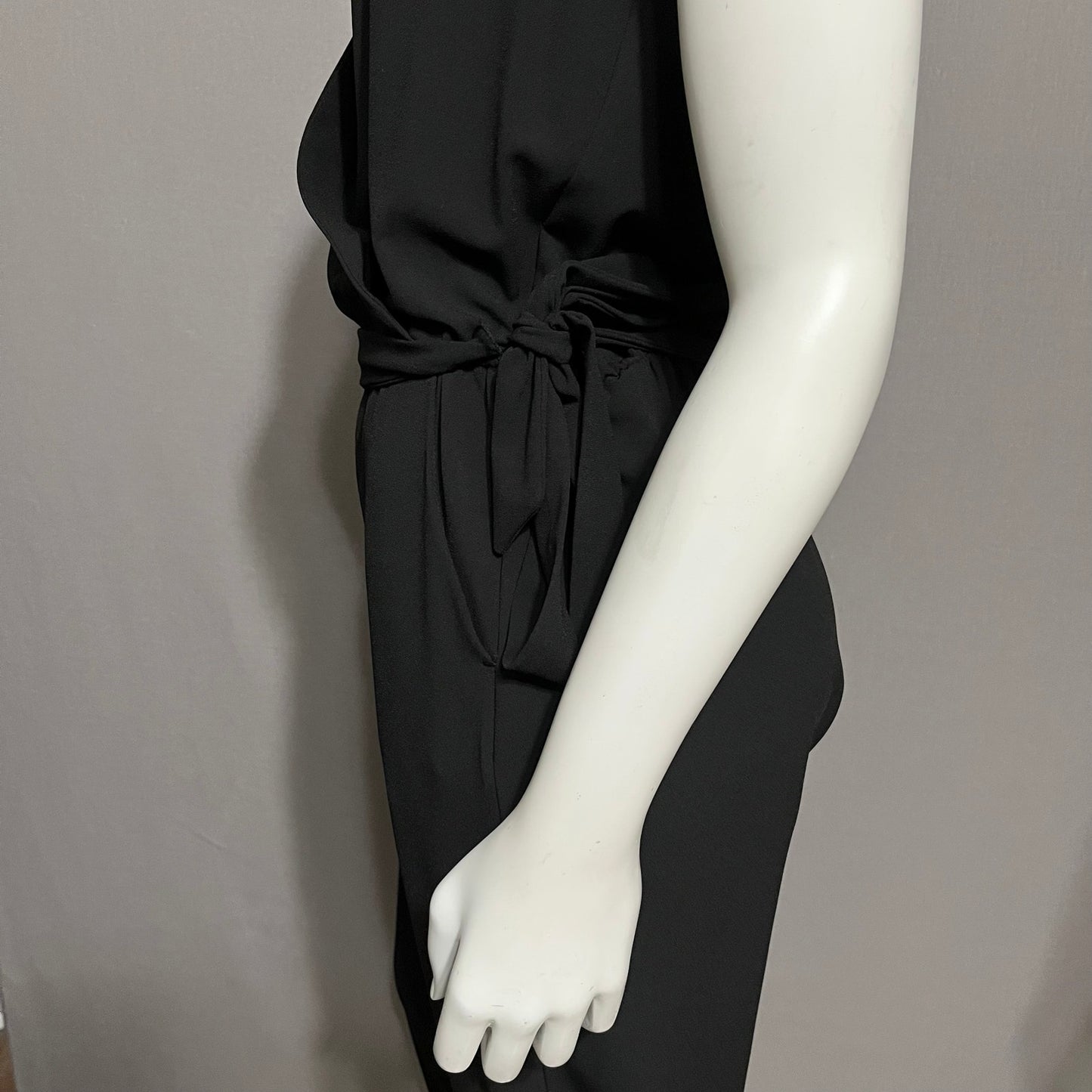 Banana Republic Black Sleeveless Jumpsuit Sz-6