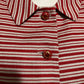 Rickie Freeman Teri Jon 100% Linen Red Striped Blazer Sz-14 (Large)